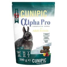 Cunipic Alpha Pro Rabbit Adult - králik dospelý 500 g