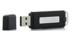 HNSAT USB nahrávač - diktafón 4GB/8GB/16GB s vysokou kvalitou nahrávky - Farba: 8 GB
