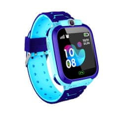 Neogo SmartWatch QS12 LBS, smart hodinky pre deti, modré