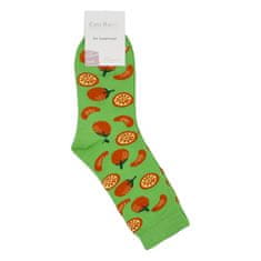 Emi Ross Veselé ponožky Pomaranč, zelené 39-43