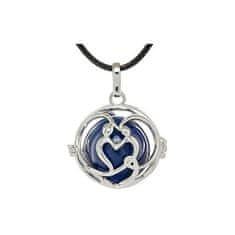 Těhotenská rolnička Dámsky náhrdelník modrá Rolnička Harmony K7SM20