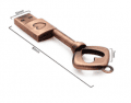 CTRL+C USB v tvare kľúča SRDCE bronz, 64 GB, USB 2.0