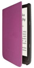 PocketBook WPUC-740-S-BK, puzdro SHELL pre Pocketbook 740 inkpad 3 - fialové, magnetické zatváranie