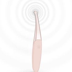 Senzi SENZI Vibrator Pink, kontaktné stimulátor klitorisu, nabíjacie