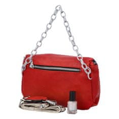 Turbo Bags Dámska módna taška na obličky s nápisom Hello, červená