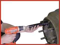 Counteract Nástroj - nástavec pre čistenie závitov štifty kolies 18-22 mm, s kefou 22 mm - Counteract