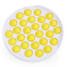 ELPINIO antistresová hračka POP IT kruh žltý