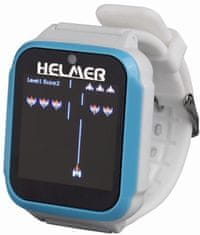 Helmer dětské hodinky KW 801, modro-bílé (HODHEL1000)