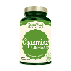GreenFood Nutrition Aquamin + Vitamín D3 60 kapsúl