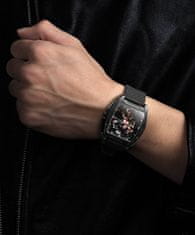 Ciga Design Náramkové hodinky Z Series DLC Automatic Mechanical Skeleton Black