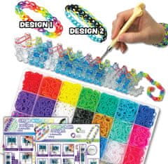 Rainbow Loom Mega Combo Set - výrobky a náramky z gumičiek