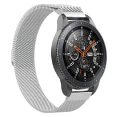 BStrap Milanese remienok na Xiaomi Watch S1 Active, silver