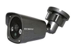 DI-WAY DI-WAY Digital IP vonkajšia IR Bullet kamera 1080P, 3,6mm, 2x Array, 30m