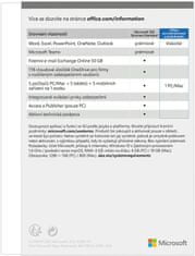 Microsoft Office 2021 pre domácnosti a podnikateľov (T5D-03504) CZ