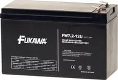 Fukawa olovená batéria FW 7,2-12 F1U do UPS APC / AEG / EATON / Powerware / 12V / 7,2 Ah / životnosť 5 rokov / Faston F1-4,7mm
