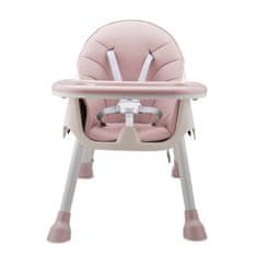 Bebe Stars Jedálenská stolička COZY 2v1 Pink