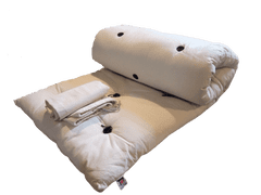 futons.cz BED in a BAG (zrolovaná posteľ), 70x190cm