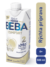 BEBA COMFORT 2 HM-O tekuté pokračovacie mlieko, 12x500 ml