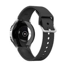 BStrap Silicone remienok na Samsung Galaxy Watch 4 / 5 / 5 Pro / 6, black