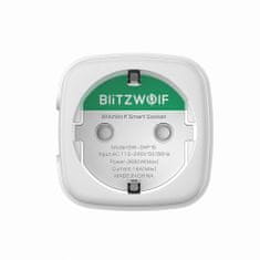 Blitzwolf BW-SHP15 Smart inteligentná zásuvka ZigBee 3680W, biela