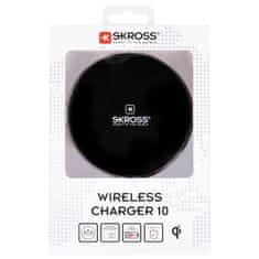 Skross bezdrôtový nabíjací adaptér Wireless Charger 10, 2000mA, Qi technológie 10W