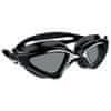 Plavecké okuliare LYNX pre dospelých, tmavý priezor biely