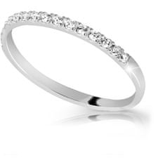 Cutie Diamonds Krásny trblietavý prsteň s diamantmi DZ6739-00-X-2 (Obvod 49 mm)