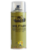 Kamuflážní barvy 2-K Polyuretanová kamuflážna MILITARY farba v spreji 400ml, matná, NATO ZELENÁ