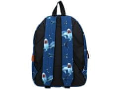 Modrý ruksak Skooter žraloky II