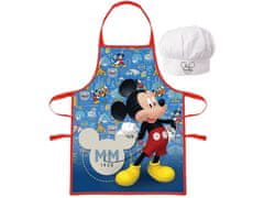 Kids Euroswan Detská zástera s kuchárskou čiapkou Mickey