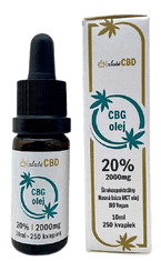 zlatéCBD Zlatý CBG olej 20% Fullspectrum 10ml