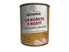 VETAMIX 1/4 kuraťa v konzerve 6 × 850 g