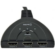 AV:link 3-portový prepínač HDMI s rozlíšením Full HD
