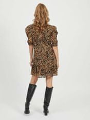.OBJECT Hnedé šaty s leopardím vzorom .OBJECT XS
