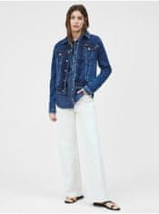 Pepe Jeans Modrá dámska rifľové bunda Pepe Jeans Core XS