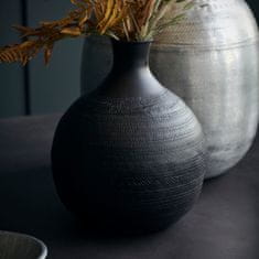 , Hliníková váza Reena, v. 25 cm | hnědá