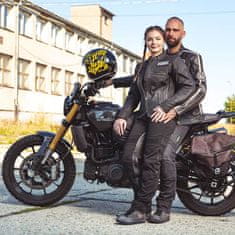 Dámska kožená moto bunda Raptúra Farba čierna, Veľkosť XL