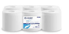 Lucart Professional Papierová utierka "Strong 19 CF", snehovo biela, rolka, stredové odvíjanie, 2-vrstvová, 861078J