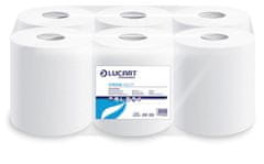 Lucart Professional Papierové uteráky "Force", v rolke, biela, 2vrstvové, 852342