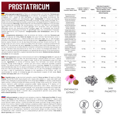 PROSTATRICUM Kapsule pre zdravú prostatu a močové cesty. Výživový doplnok na báze rastlinných extraktov a prírodných zložiek.SET 3 x 30 kapsúl.