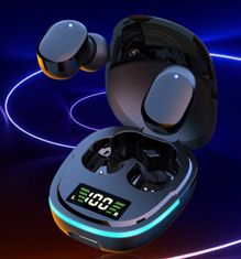 Bezdrôtové slúchadlá do uší G9S tws bluetooth 5.0 na prevádzku 200 mAh ovládanie hudby, redukcia hluku čierna