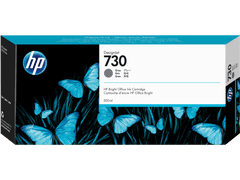 Hewlett Packard HP 730 300-ml Gray DesignJet Ink Cartridge, P2V72A