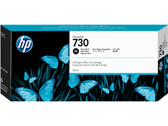 Hewlett Packard HP 730 300-ml Photo Black DesignJet Ink Cartridge, P2V73A