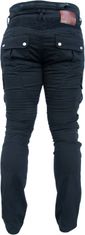 SNAP INDUSTRIES nohavice jeans CARGO Short čierne 42