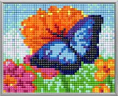 Pixelhobby Diamantová maľba - modrý motýľ
