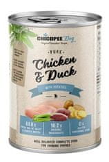 Chicopee Dog konz. Junior Pure Chicken & Duck 400g