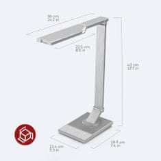 TaoTronics Stolná lampa TT-DL16 Iron Gray