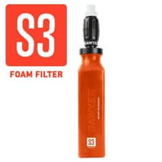 SP4320 S3 Foam Filter Bottle 20-oz