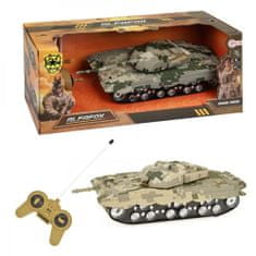 Toi Toys  ALFAFOX Tank vojenský na diaľkové ovládanie +L-S