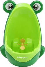 Baby Yuga Detský pisoár žaba - originál - zelený